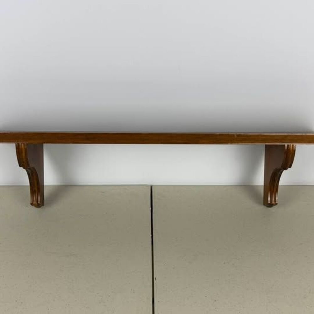Vintage Wooden Wall Shelf